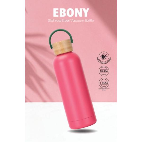 EBONY Stainless Steel Double wall Hot and Cold Vacuum Bottle