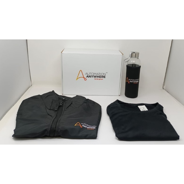 Welcome kit for new employees of Automation Anywhere