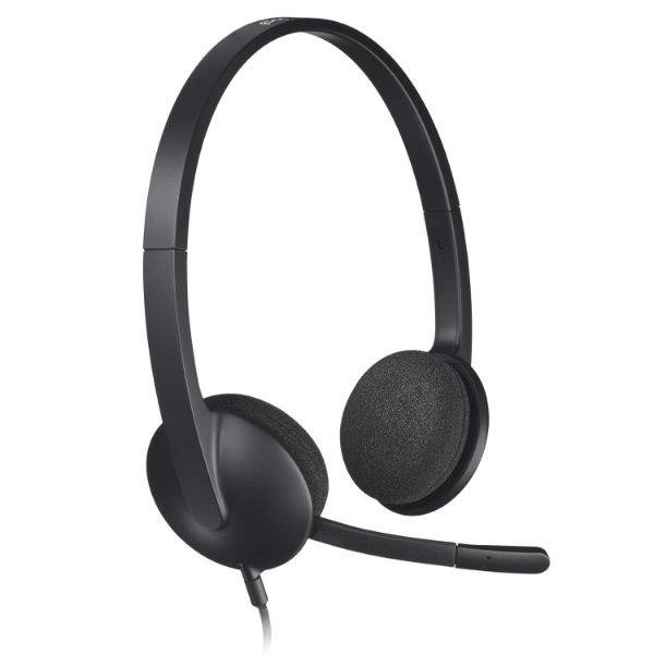 Logitech H340 Wired USB Wired Noise cancelling