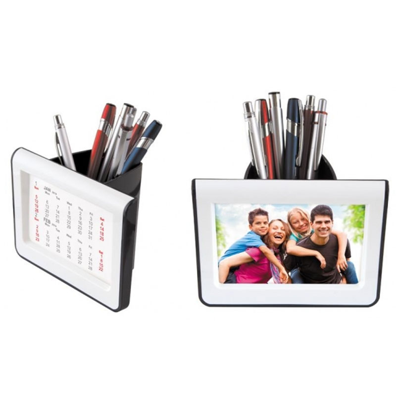 Pen Stand With Frame Calendar
