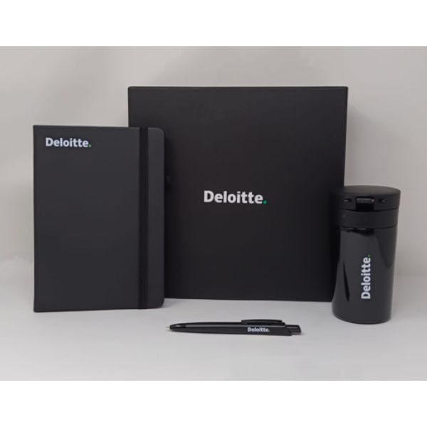 Customized Welcome Kit in Black Deloitte