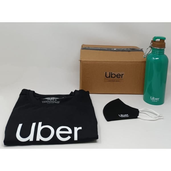 Welcome kit for new employees of Uber Central OPS