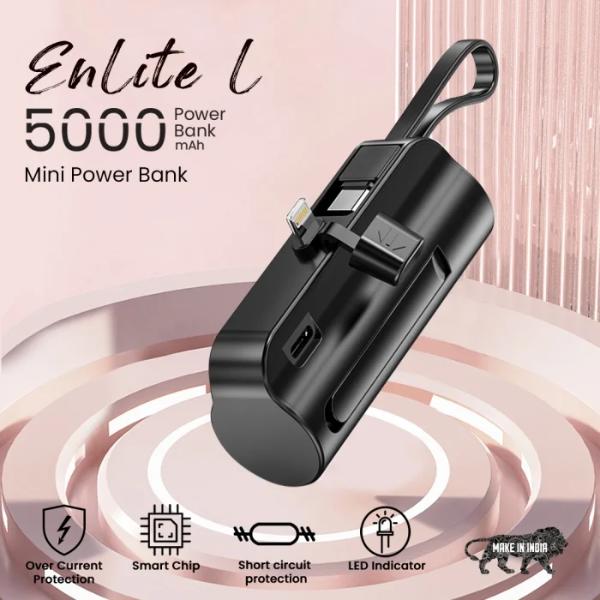 Enlite 5000mah power bank 