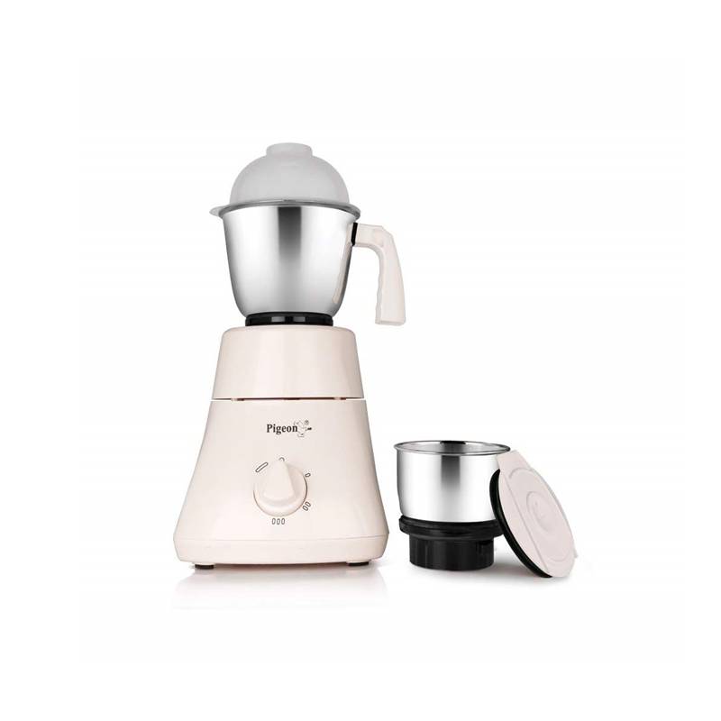 Pigeon by Stovekraft Classic Lite Mixer Grinder with 550W motor and 2 Stainless Steel Jars 