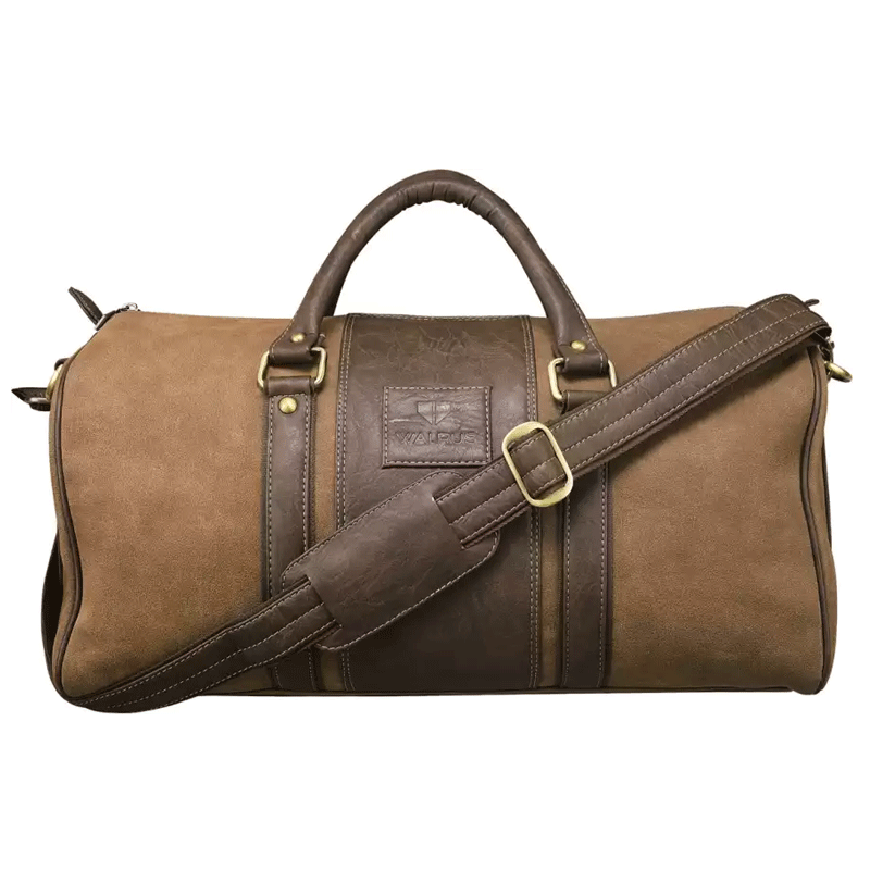 Synthetic Men Duffle Bag  (Brown)