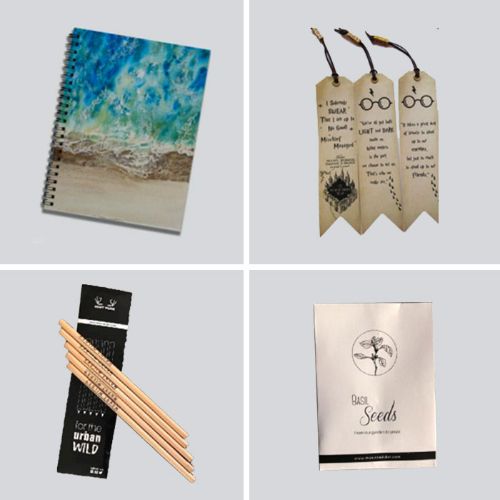  Local Artisans: DIARY, BOOKMARK AND PENCILS