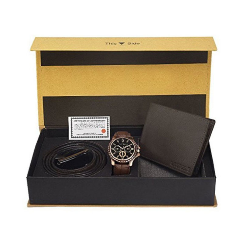 Belt Watch and wallet Set