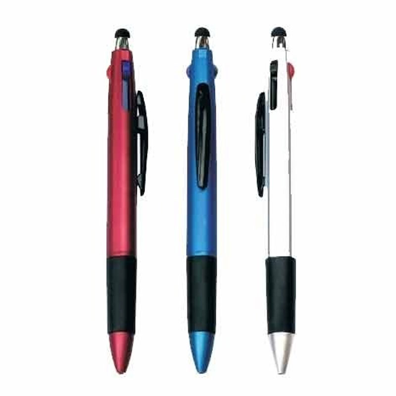 3 Refill Pen With Stylus