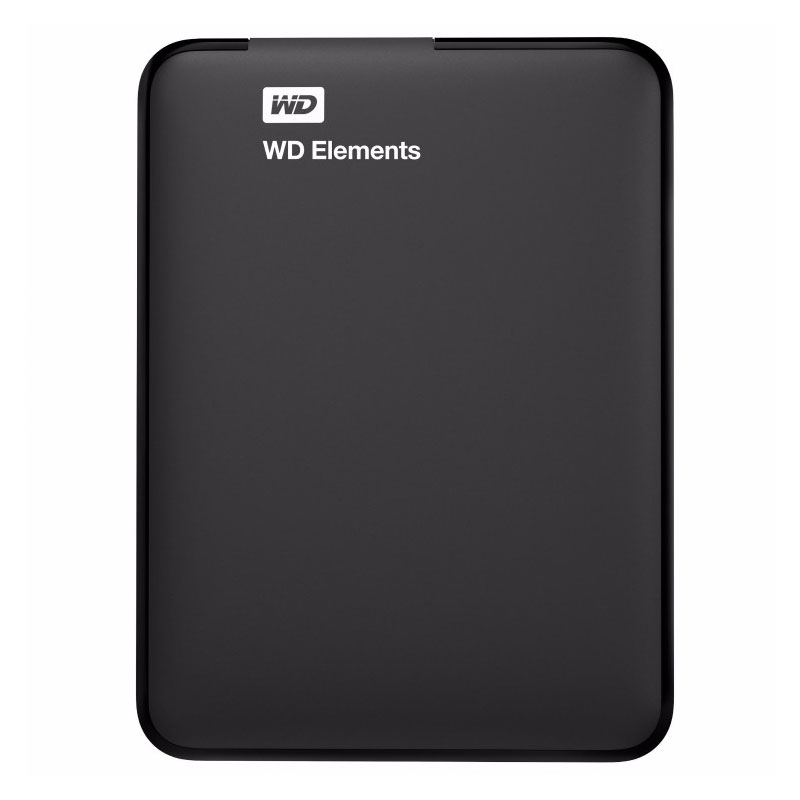 WD Elements 1TB Portable External Hard Drive Black
