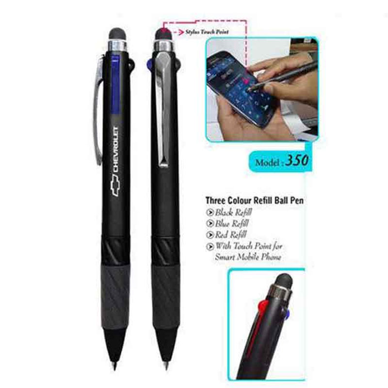 3 in 1 Stylus Touch Ball Pen