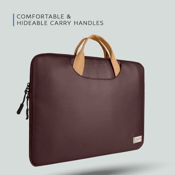 AirCase Vegan Leather Laptop Sleeve