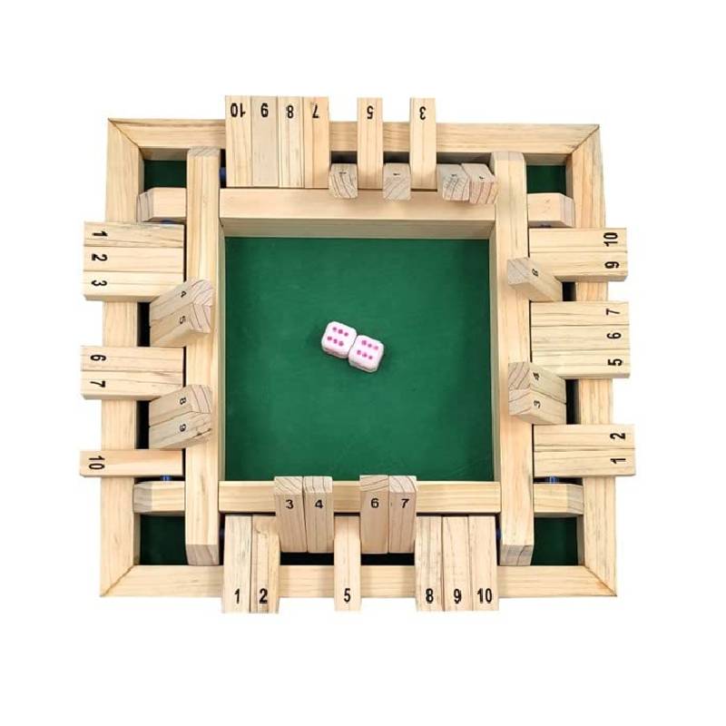 Shut The Box Dice Game