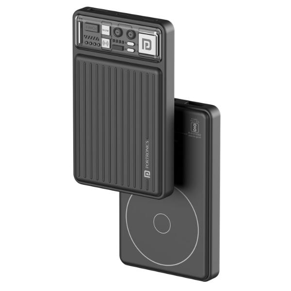 Portronics Luxcell Magclick Wireless 10000mAh Power Bank