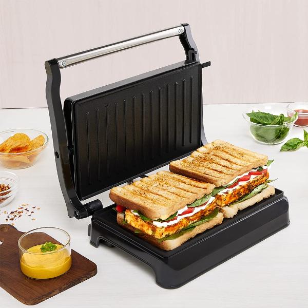 Borosil Meta Prime Grill Sandwich Maker