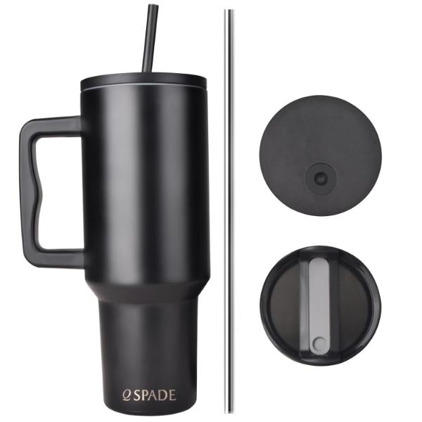 QSPADE 1200ML Stainless Steel Tumbler with Handle