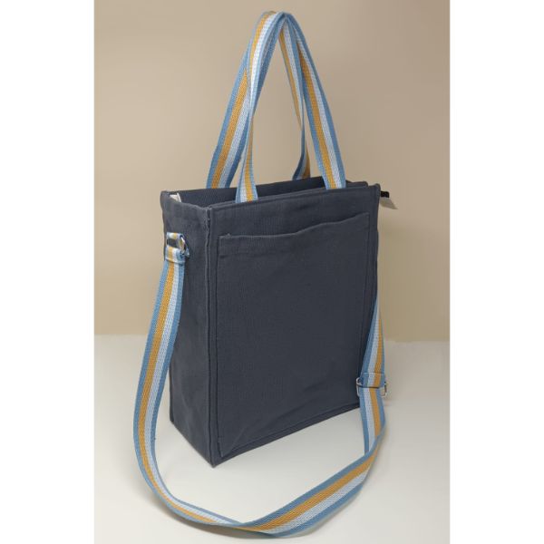 Canvas lunch tote bag