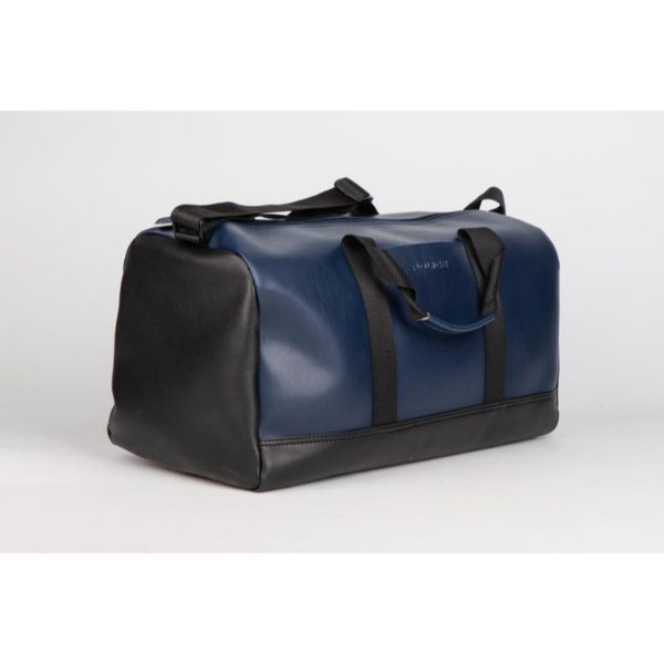 Police Duffle Bag Black and Blue