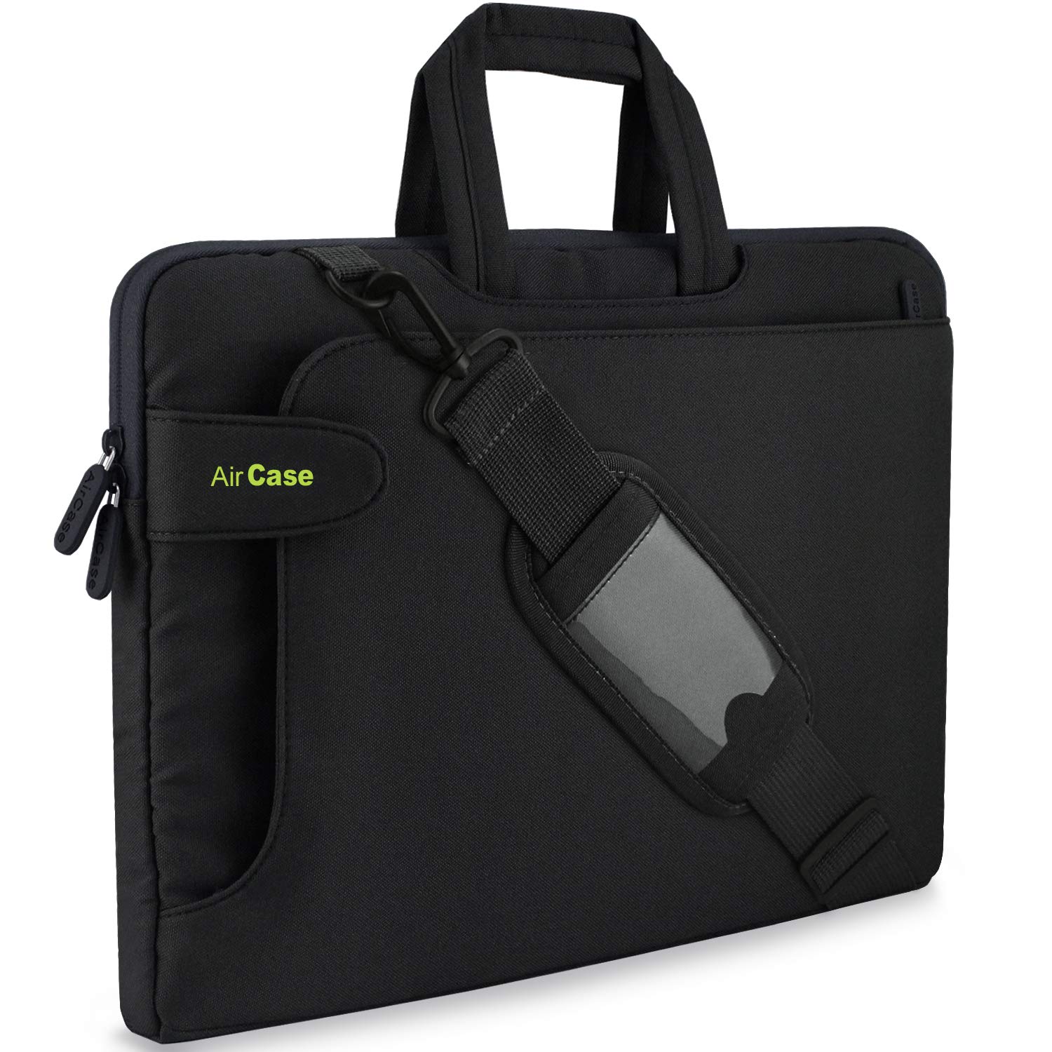 AirCase Laptop Bag Sleeve Messenger Bag black