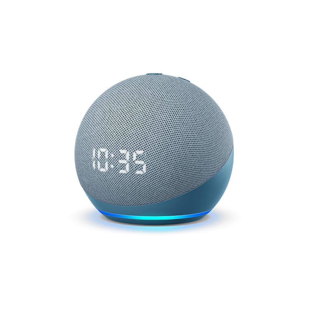 Amazon Echo dot 4th with clock