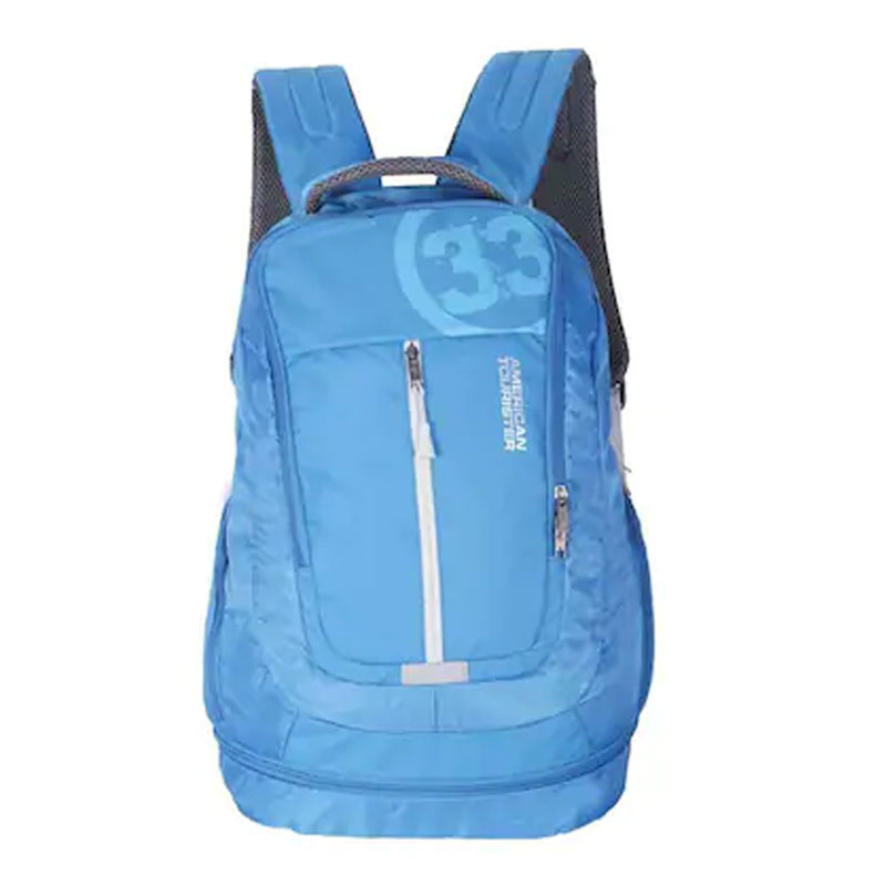 American Tourister Blue Polyester Backpack