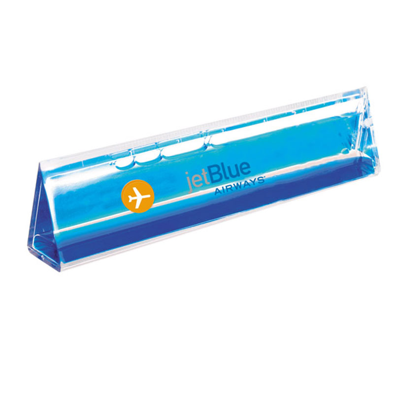Aqua Triangle Ruler