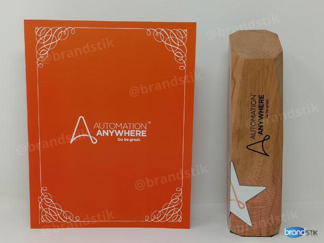Customized Wooden Trophy