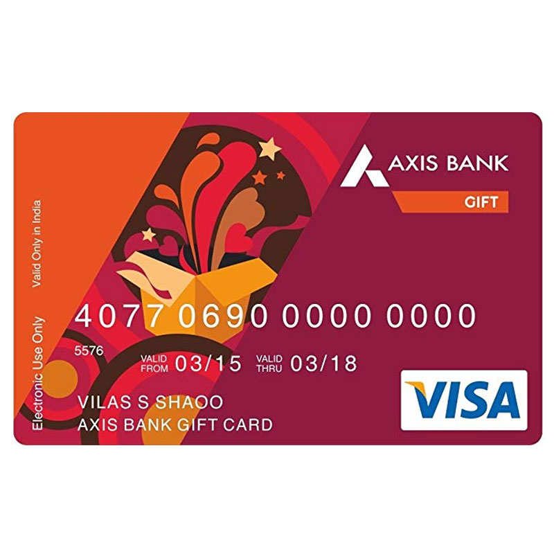 Axis Bank Gift Card  RS 15000  Amazonin Gift Cards