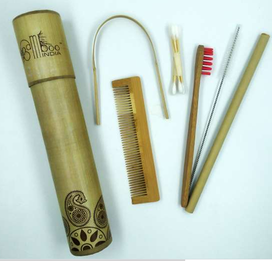 Bamboo Travel Kit