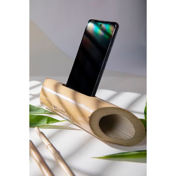 Smaller Footprint Bamboo speaker