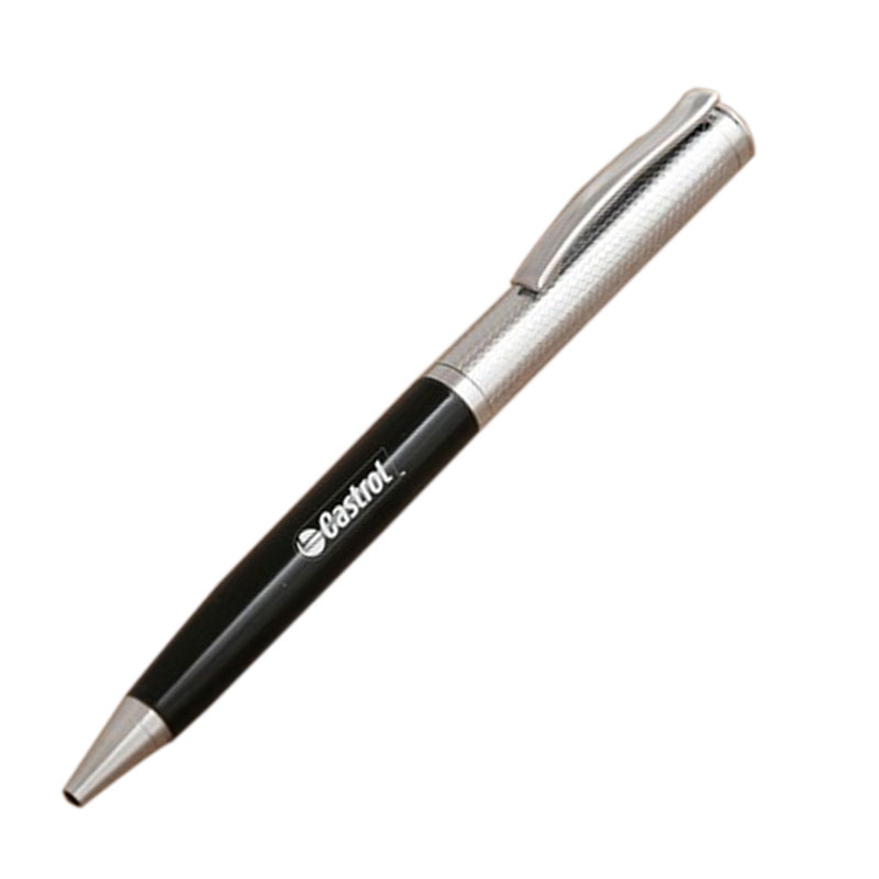 Black And Silver Metal Ball Pen