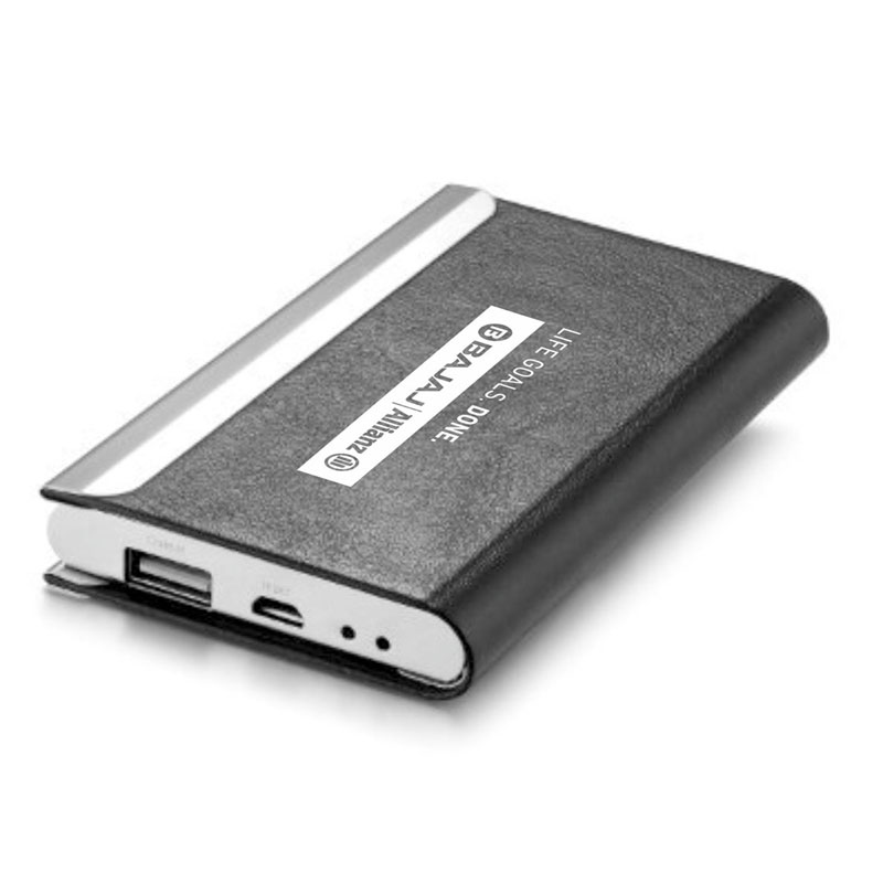 Card holder With 5000 mAh Power Bank - Corporate Gifting | BrandSTIK