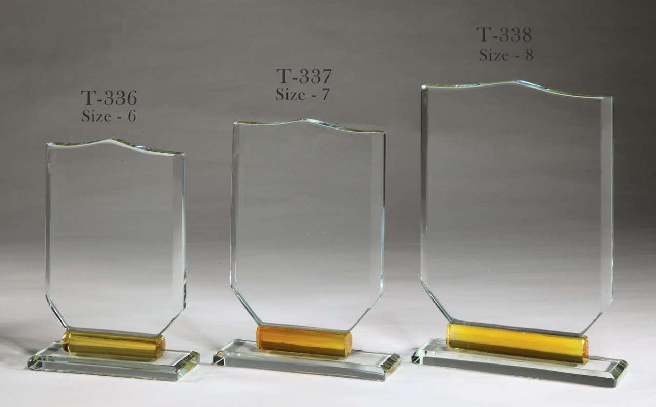 Crystal Glass Trophy 