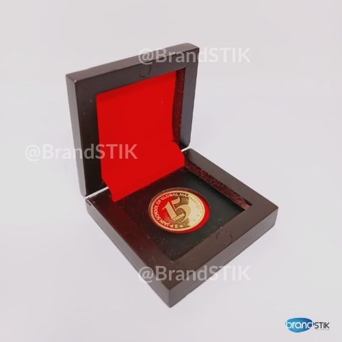 Customized gold coin