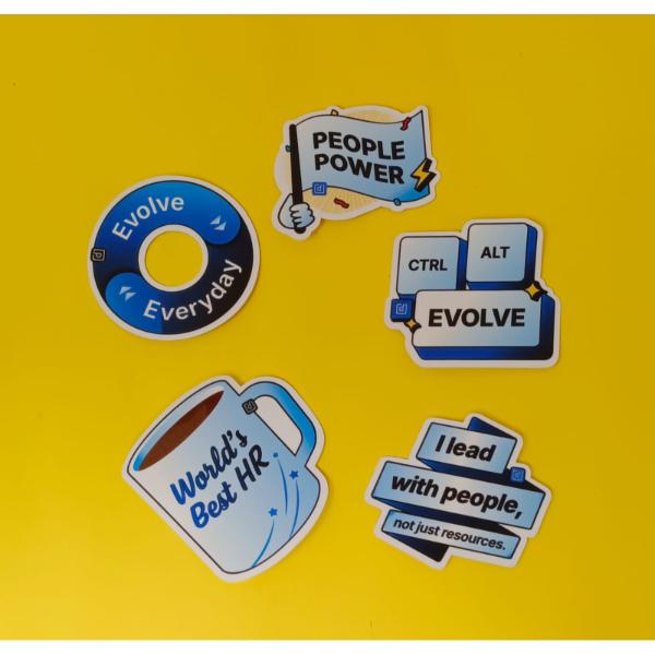 Customized sticker for Darwin box
