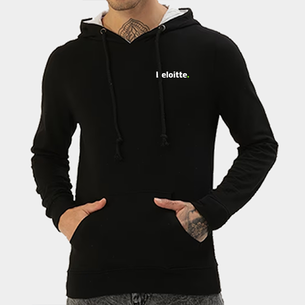 ARISE Men Hooded Solid Sweatshirt