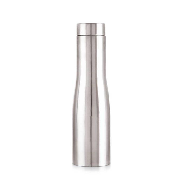 1000ml T-Mold Stainless Steel Finish Single Wall Bottle