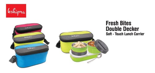 Fresh Bites Double Decker Lunch Box