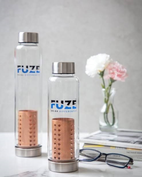  Fuze Borosilicate Glass Bottle 
