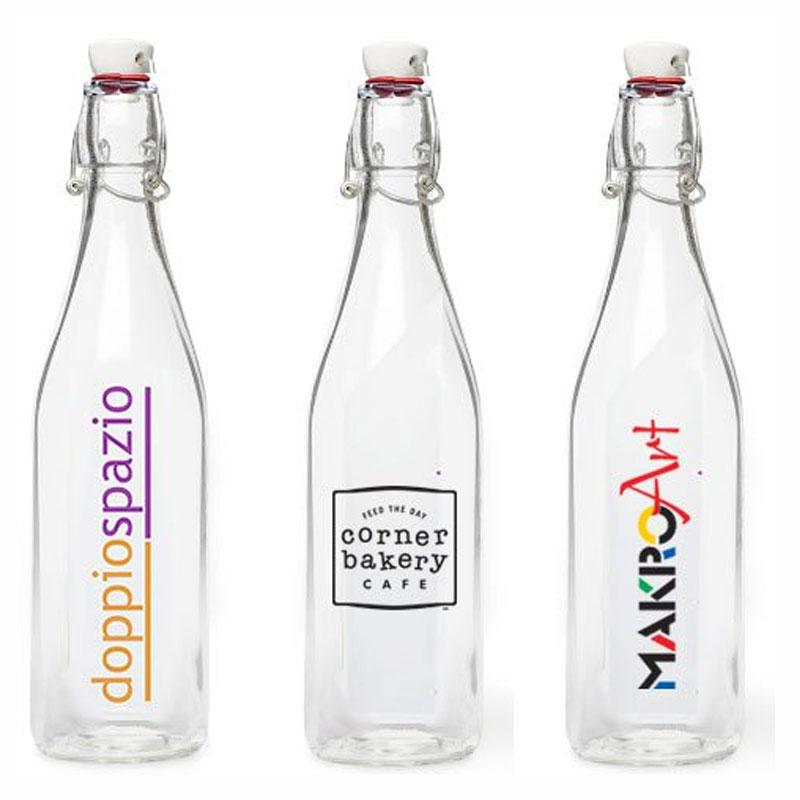 Glass Bottles with Swing Top Stopper