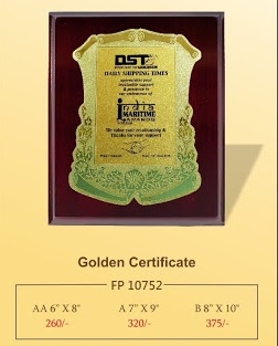 Golden Certificate