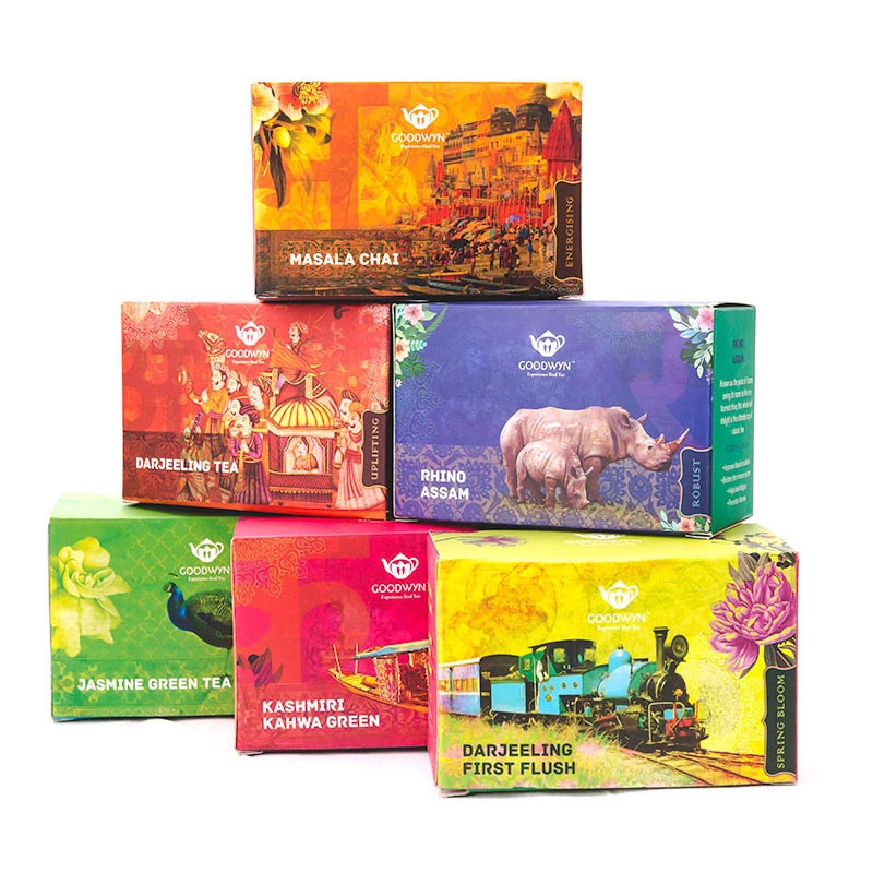 Goodwyn Esteemed Indian Tea Cube Gift Box
