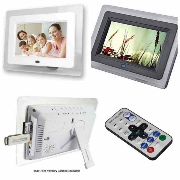 Digital Photo Frame - White