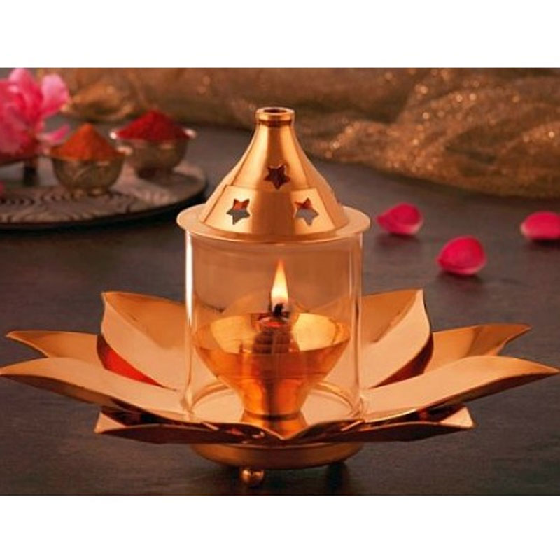 Kamal Diya Brass