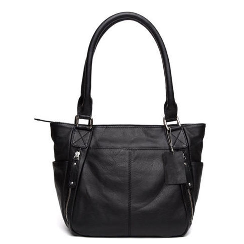 Leather Black Ladies Bag