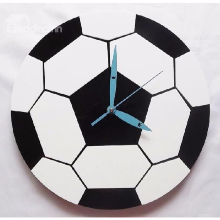 MDF Football Wall Clock