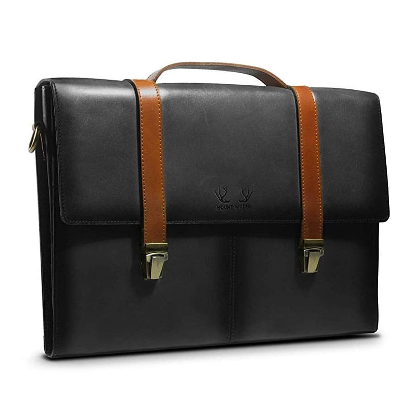 Havana Briefcase Charcoal