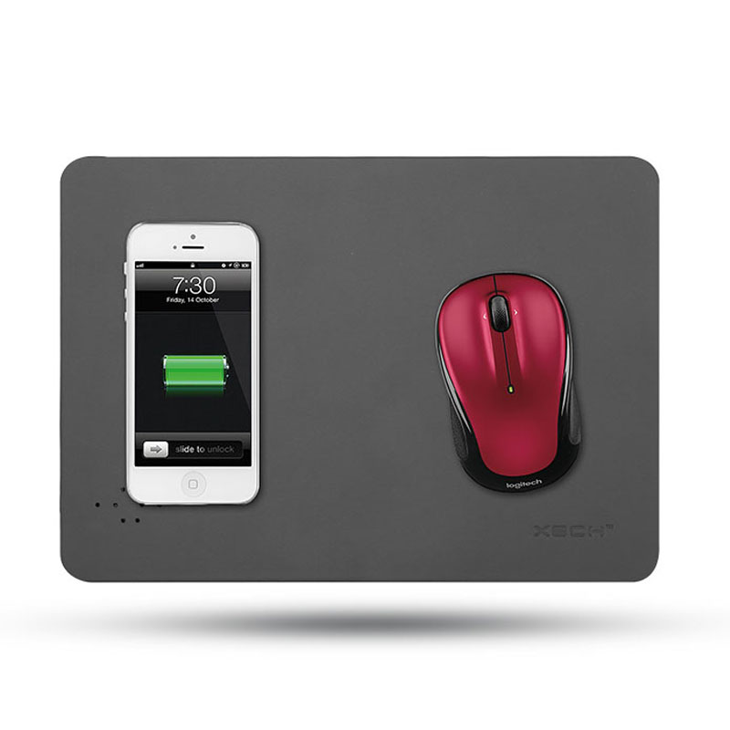 The office Deadlock Artificial Mouse Pad with Wireless Charger - Corporate Gifting | BrandSTIK