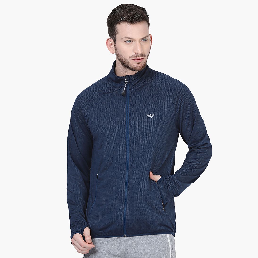 Navy Blue Windcheater - Corporate Gifting | BrandSTIK