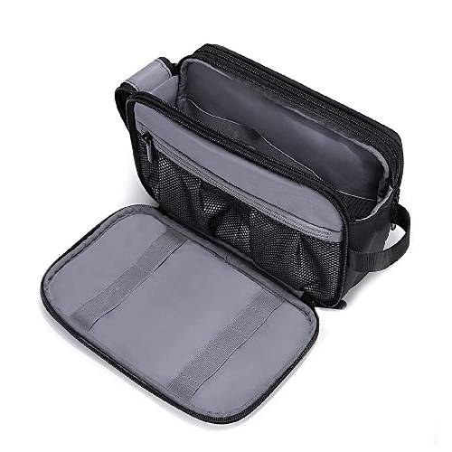 Falanma 15 Cms Toiletry Bag for Men Women Portable Travel Organiser Shaving Accessories Kit