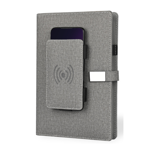 EVM Pocket Wireless Diary with 5000mAh Power Bank PWD